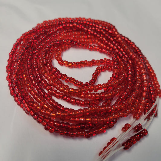 Red Waist Beads